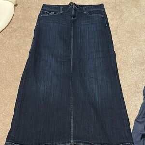 Maurices Indigo Denim Skirt